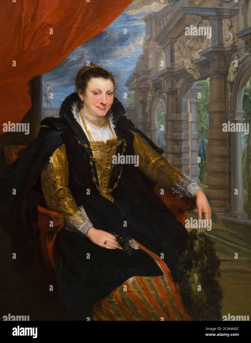 Isabella Brant, Sir Anthony Van Dyck, 1621, National Gallery of Art, Washington DC, USA, Amérique du Nord Banque D'Images