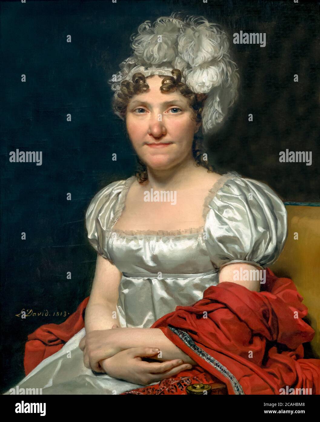 Madame David, Jacques-Louis David, 1813, National Gallery of Art, Washington DC, Etats-Unis, Amérique du Nord Banque D'Images Madame David, Jacques-Louis David, 1813, National Gallery of Art, Washington DC, Etats-Unis, Amérique du Nord Banque D'Images