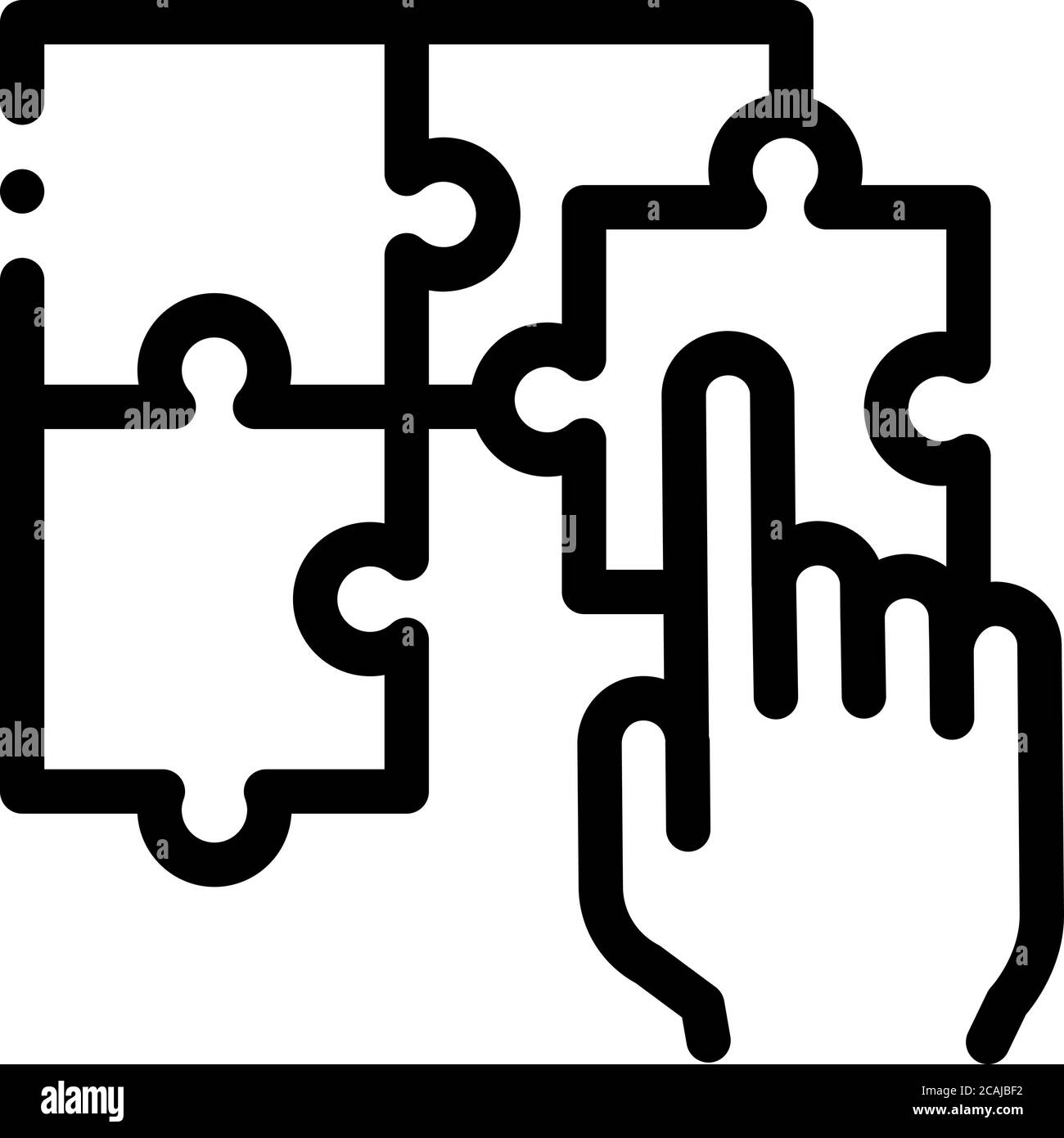 illustration vectorielle de l'icône puzzle toy Illustration de Vecteur