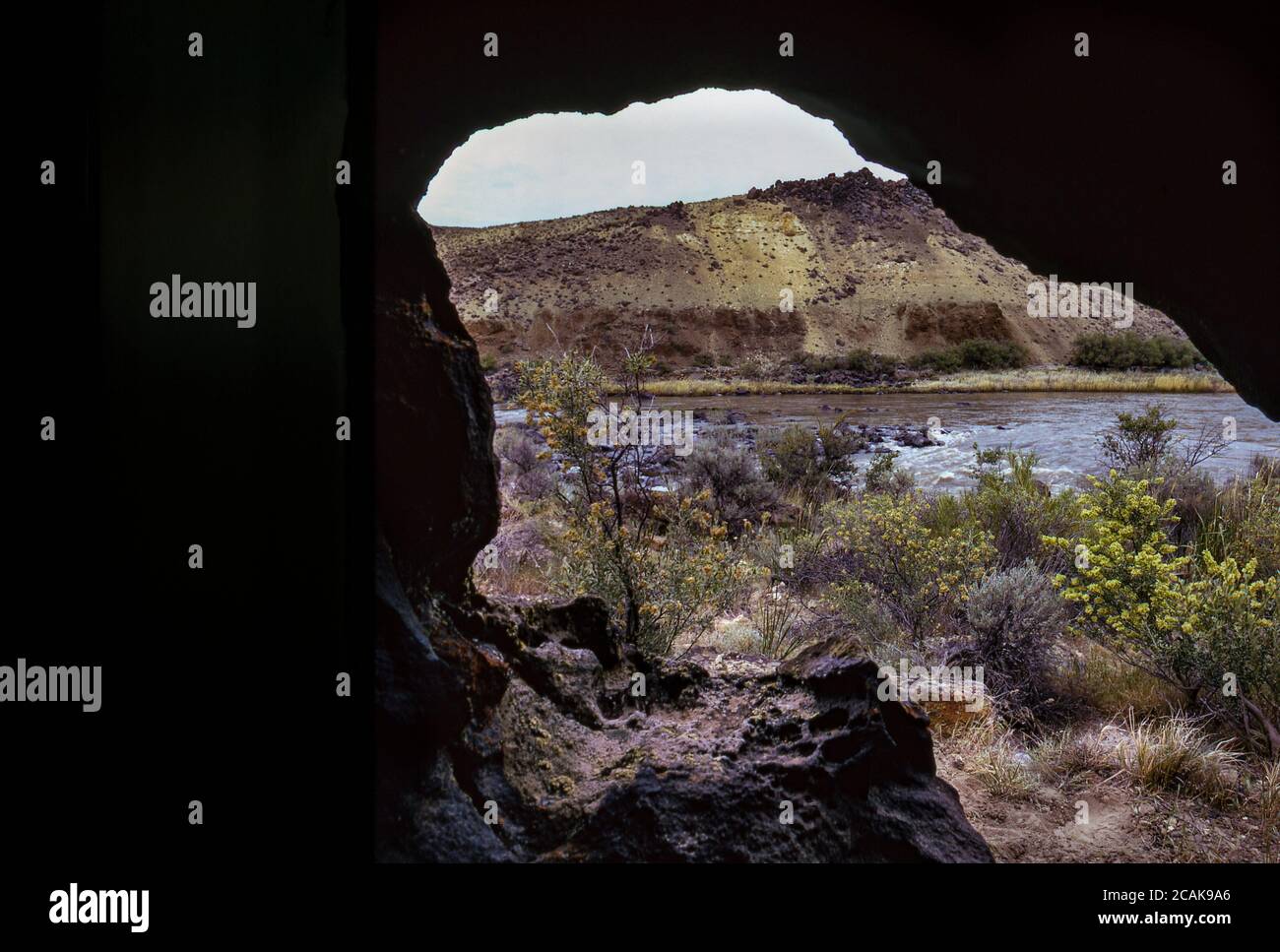 Owyhee River Canyon, Oregon du Sud-est, désormais une région sauvage et une rivière sauvage et pittoresque. Plateau volcanique de basalte, rhyolite, falaises de tuf et canyons. Banque D'Images