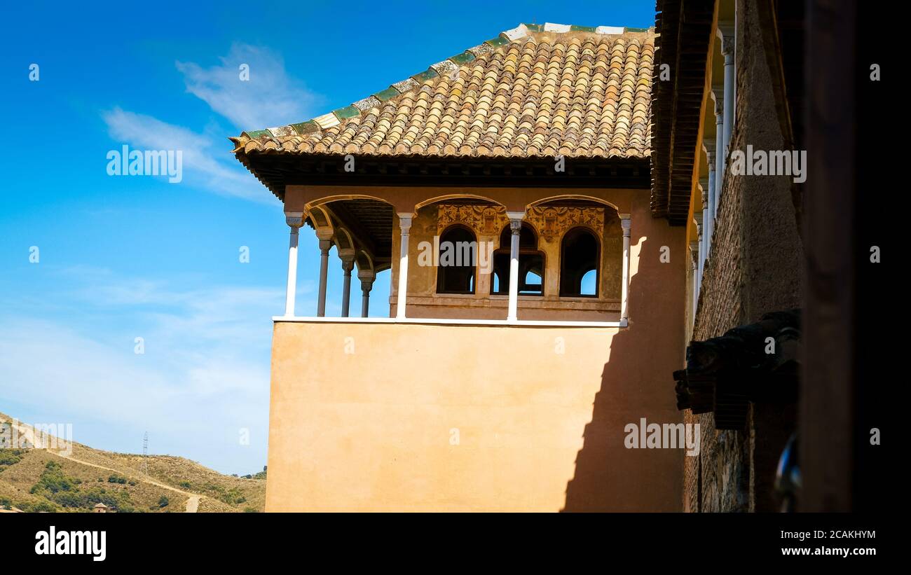 Peinador de la Reina - Alhambra, Grenade, Espagne - 27 août 2016 Banque D'Images