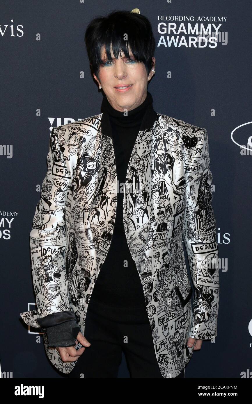 LOS ANGELES - 25 JANVIER : Diane Warren au Gala pré-GRAMMY de Clive Davis à l'hôtel Beverly Hilton le 25 janvier 2020 à Beverly Hills, CA Banque D'Images