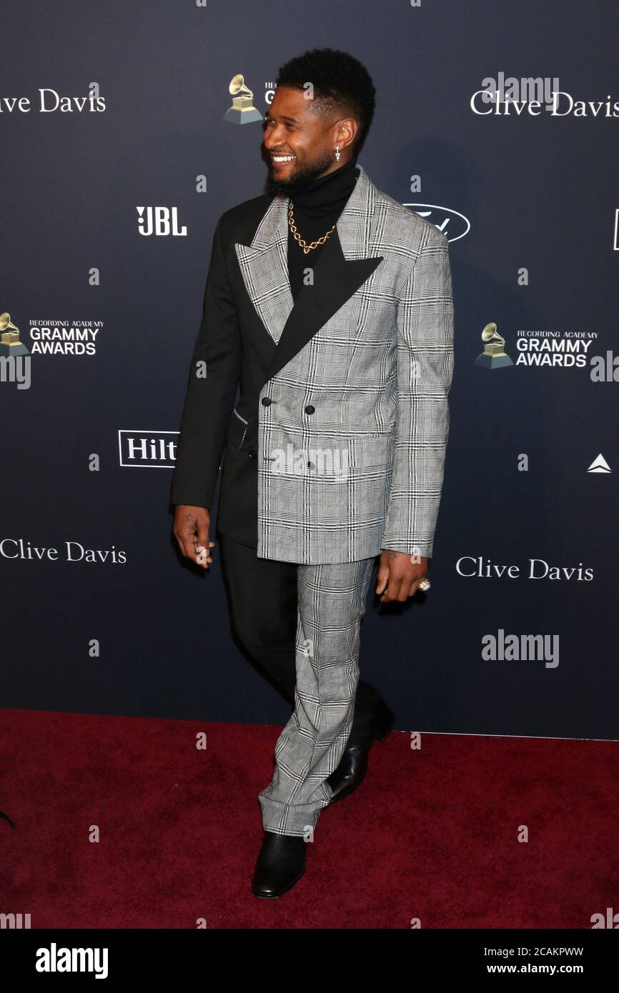 LOS ANGELES - 25 JANVIER : l'huissier au Clive Davis Pre-Grammy Party 2020 à l'hôtel Beverly Hilton le 25 janvier 2020 à Beverly Hills, CA Banque D'Images