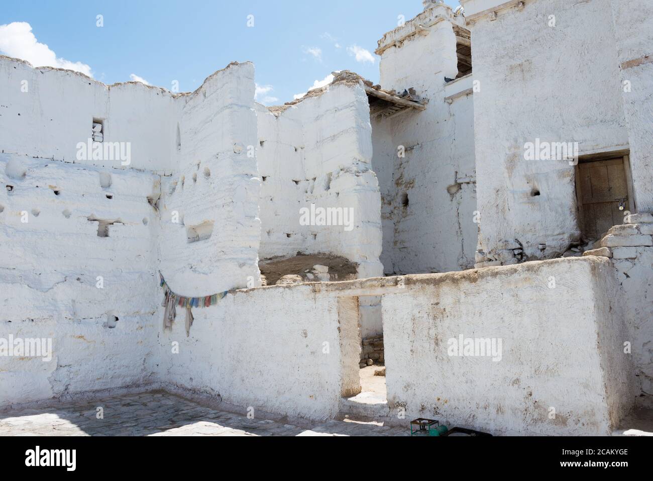 Ladakh, Inde - Monastère Namgyal Tsemo (Namgyal Tsemo Gompa) à Leh, Ladakh, Jammu et Cachemire, Inde. Banque D'Images