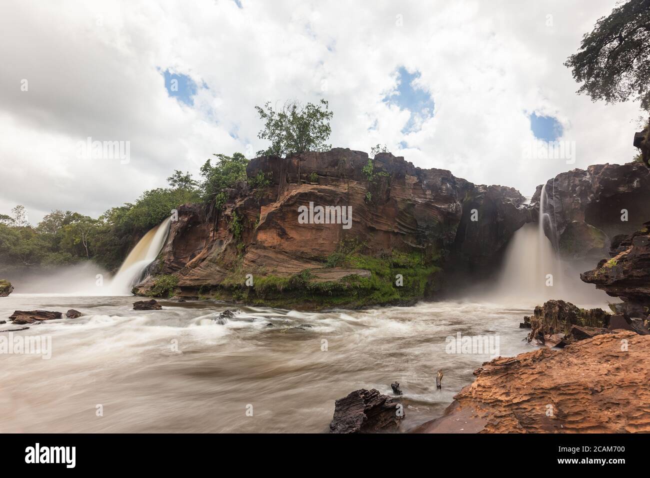 Cascade de Prata - Caroline, Maranhao, Brésil Banque D'Images