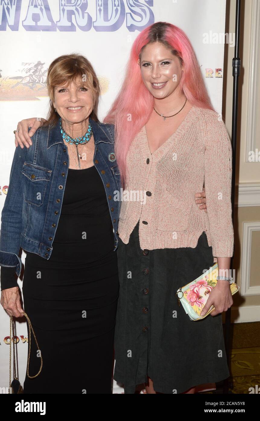 LOS ANGELES - SEP 21 : Katharine Ross, Cleo Rose Elliott à la 21e édition annuelle des Silver Spur Awards au Sportsmen's Lodge le 21 septembre 2018 à Studio City, CA Banque D'Images