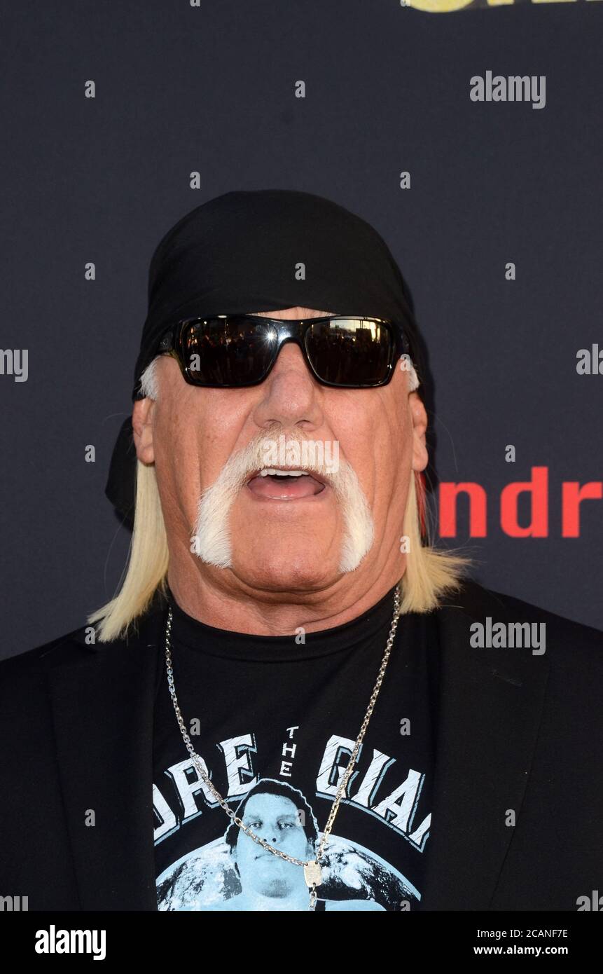 LOS ANGELES - 29 FÉVRIER: Hulk Hogan à la première HBO 'Andre le géant' au Cinerama Dome le 29 février 2018 à Los Angeles, CA Banque D'Images
