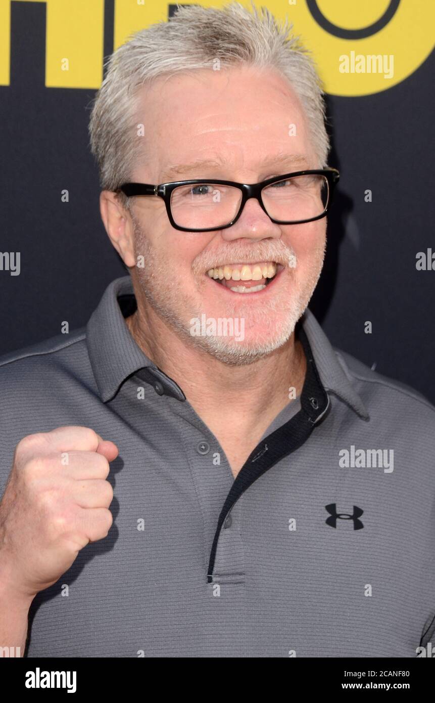 LOS ANGELES - 29 FÉVRIER: Freddie Roach à la première HBO 'Andre le géant' au Cinerama Dome le 29 février 2018 à Los Angeles, CA Banque D'Images