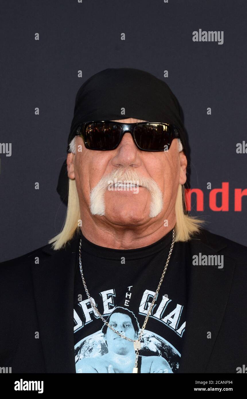 LOS ANGELES - 29 FÉVRIER: Hulk Hogan à la première HBO 'Andre le géant' au Cinerama Dome le 29 février 2018 à Los Angeles, CA Banque D'Images