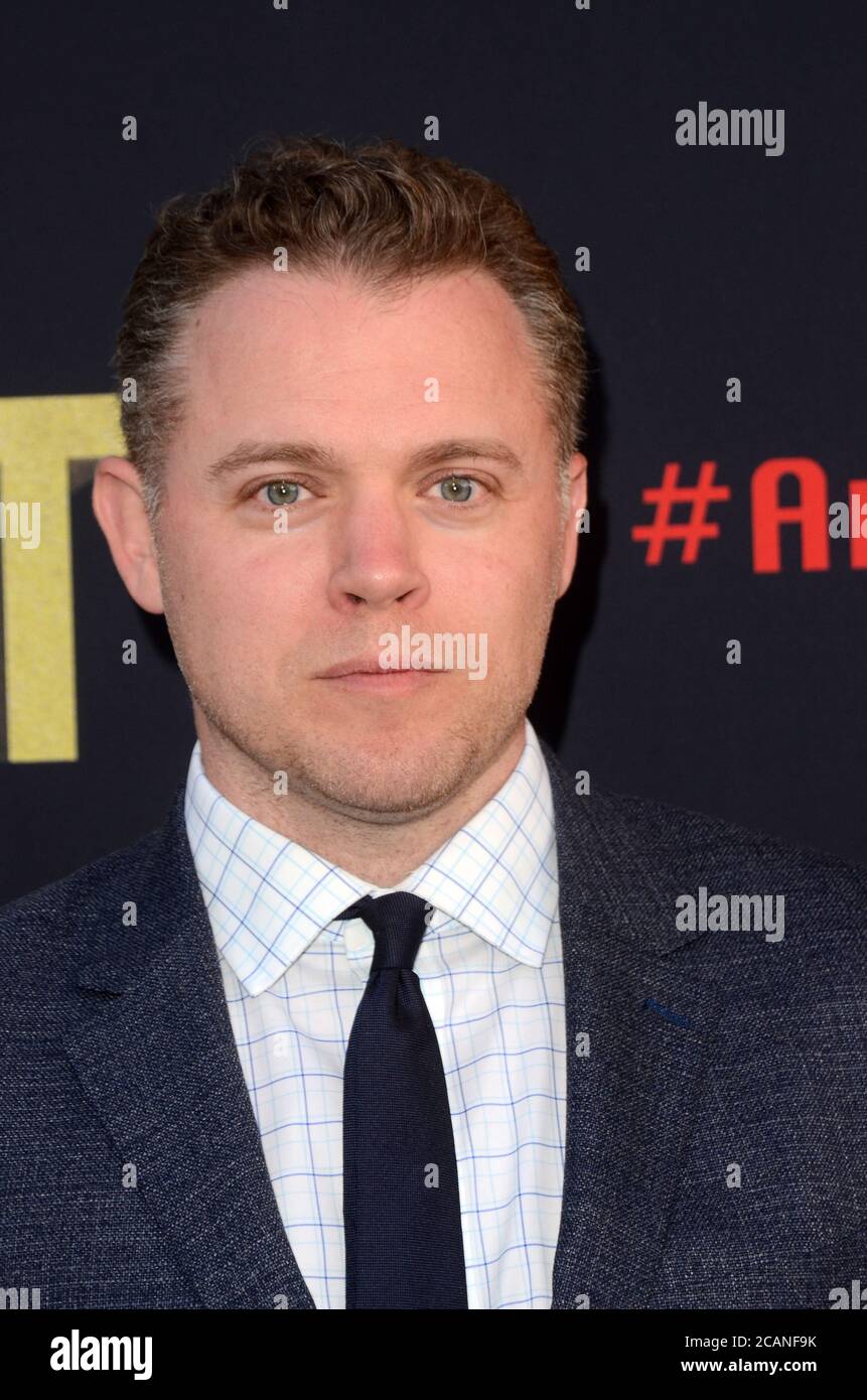 LOS ANGELES - 29 FÉVRIER : Jason Hehir à la première HBO 'Andre le géant' au Cinerama Dome le 29 février 2018 à Los Angeles, CA Banque D'Images