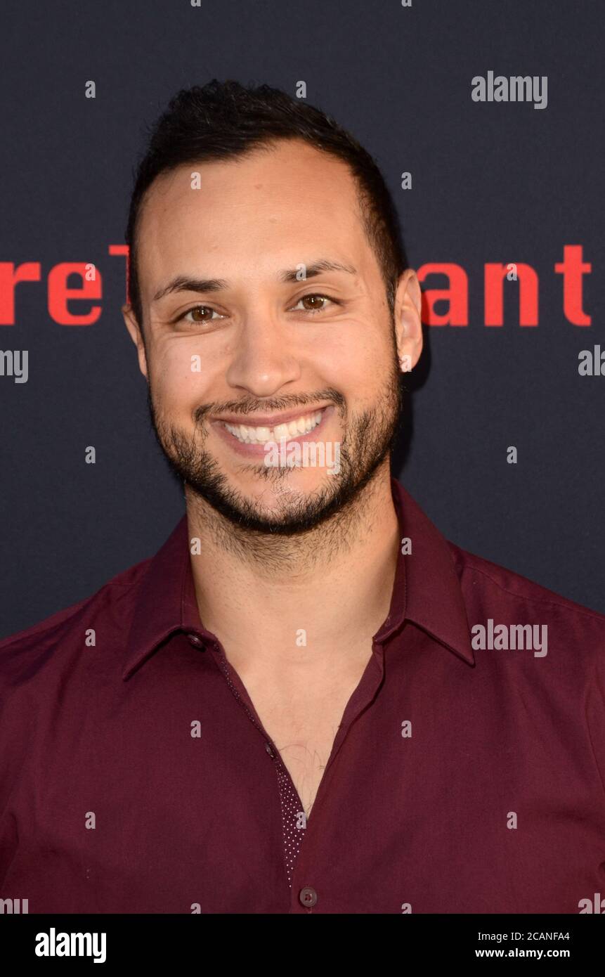 LOS ANGELES - 29 FÉVRIER : Jaylen Moore à la première HBO 'Andre le géant' au Cinerama Dome le 29 février 2018 à Los Angeles, CA Banque D'Images