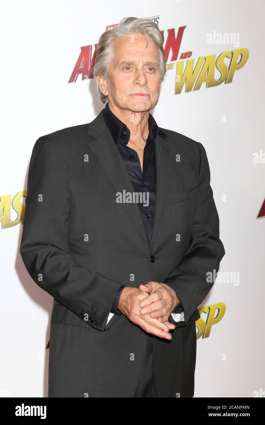 LOS ANGELES - 25 JUIN : Michael Douglas à la première Ant-Man and the Wasp au théâtre El Capitan le 25 juin 2018 à Los Angeles, en Californie Banque D'Images