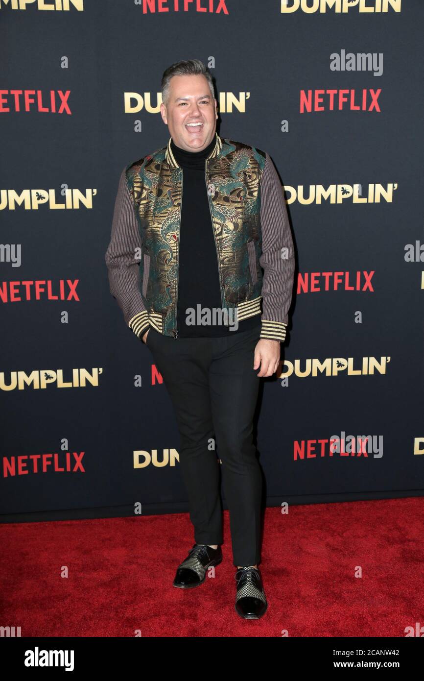 LOS ANGELES - DEC 6 : Ross Matthews à la première « Dumplin » au TCL Chinese Theatre le 6 décembre 2018 à Los Angeles, CA Banque D'Images