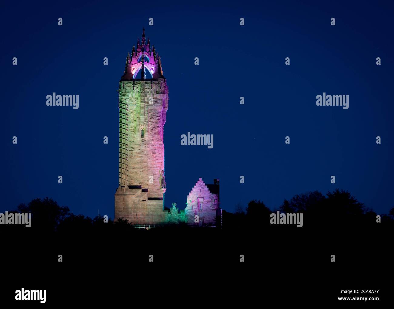 Monument national Wallace, Stirling Banque D'Images