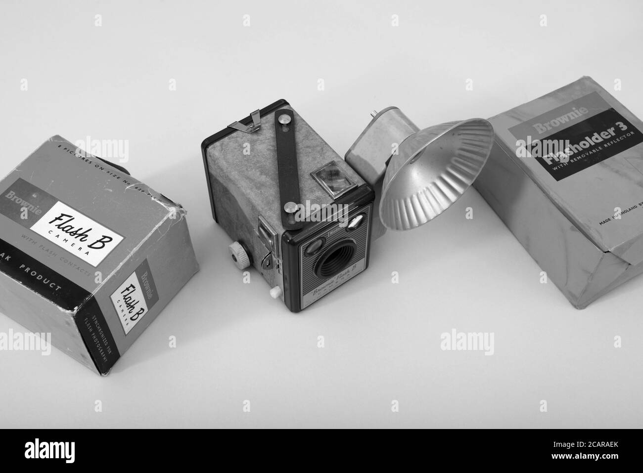 Appareil photo film KODAK Flash B vintage Banque D'Images