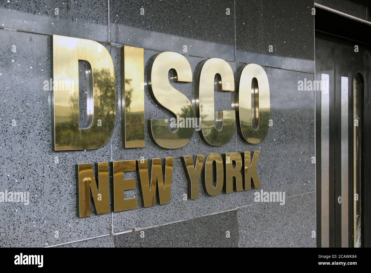 ENTRÉE à la discothèque New York, The Bar Quarter, Southampton, Angleterre, Royaume-Uni, août 2020 Banque D'Images