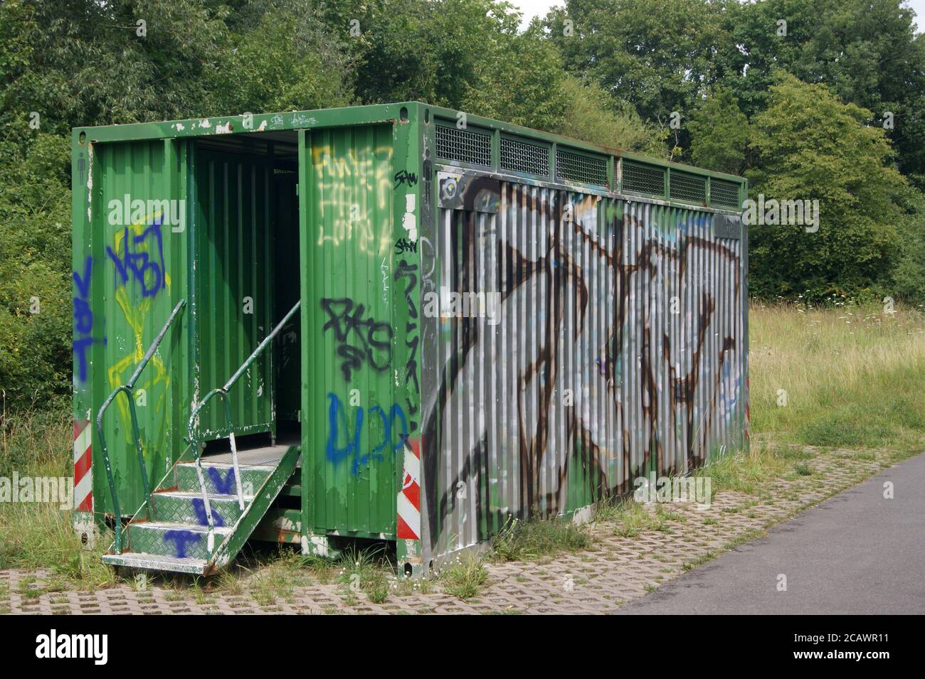 Toilettenhaus Banque D'Images