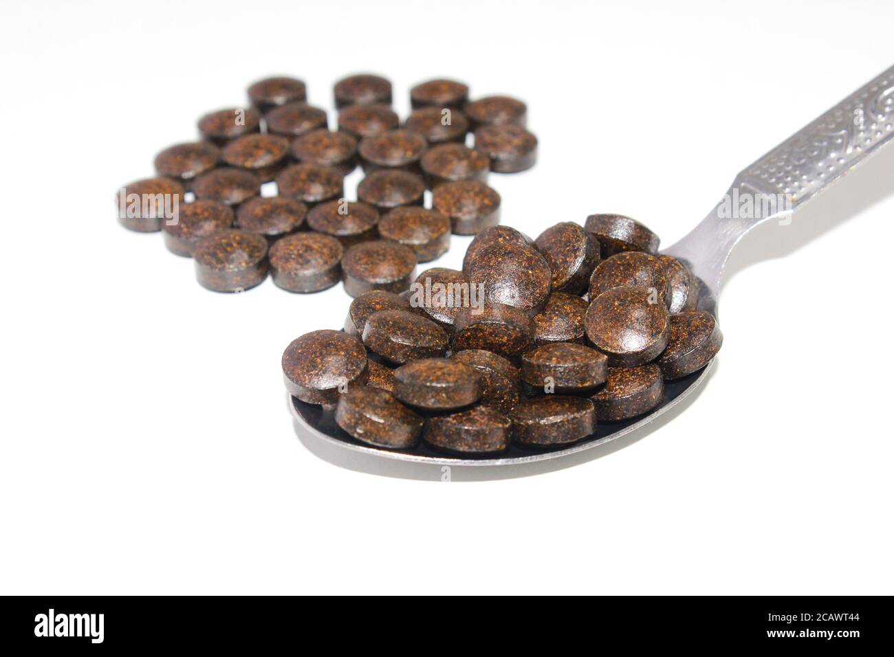 Une image de la médecine du virus corona Banque D'Images