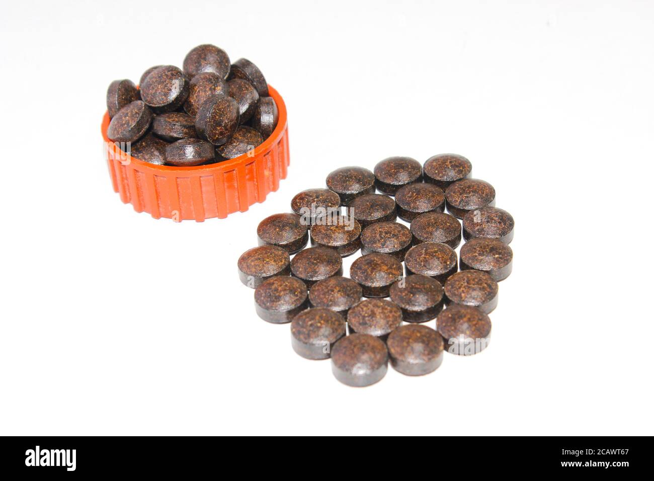 Une image de la médecine du virus corona Banque D'Images