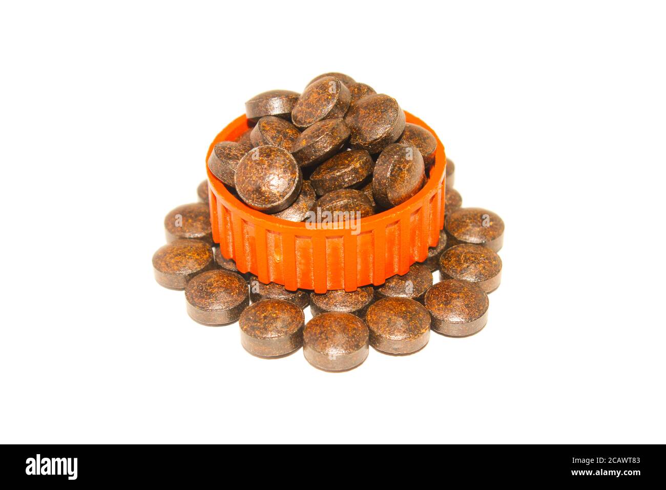 Une image de la médecine du virus corona Banque D'Images