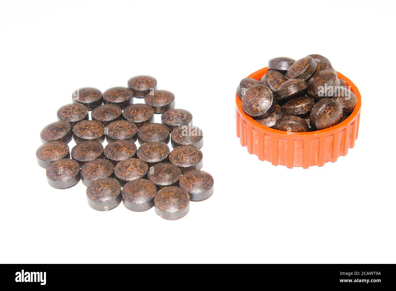 Une image de la médecine du virus corona Banque D'Images