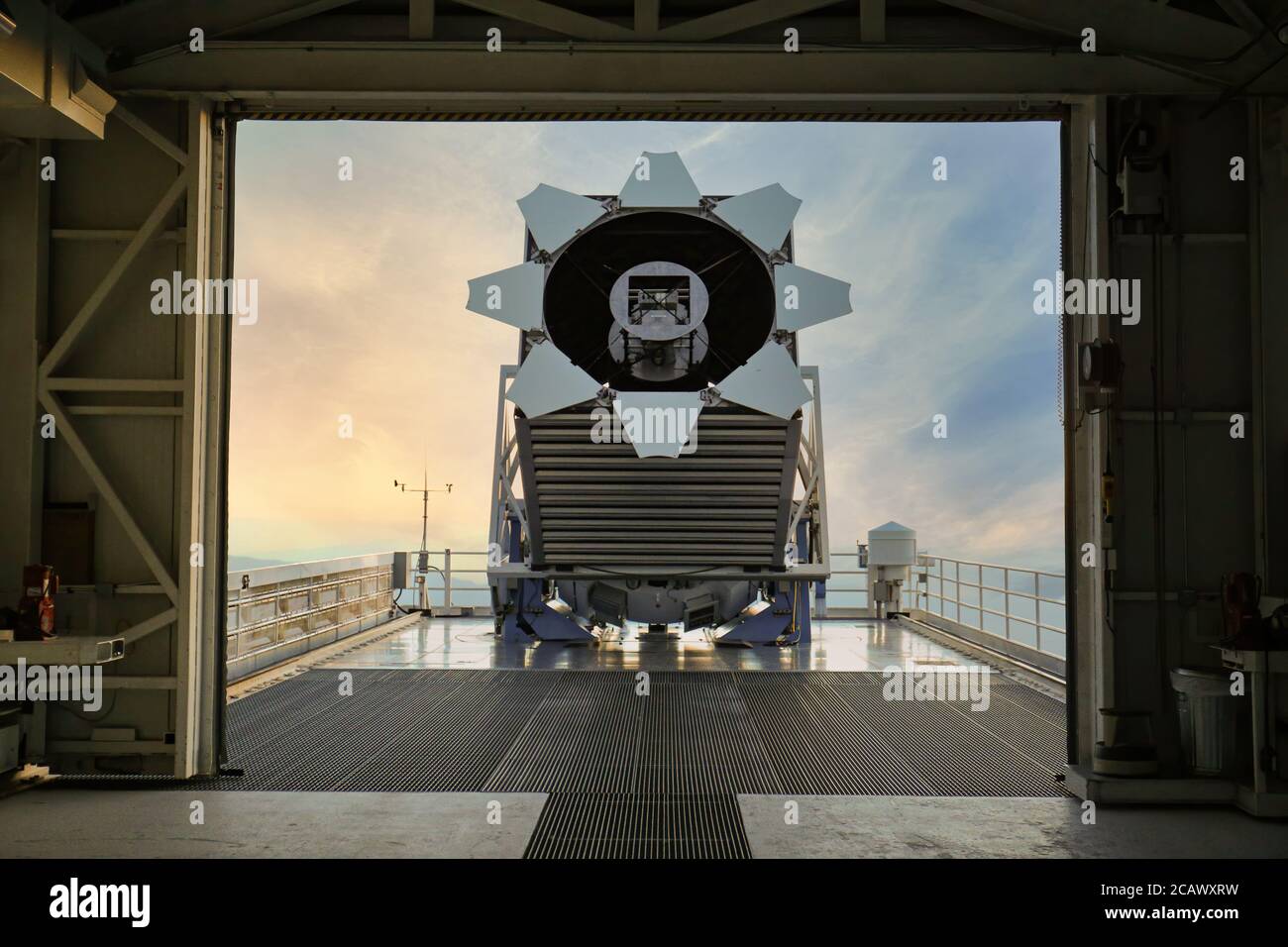 Télescope utilisé pour le Sloane Digital Sky Survey - Apache point, Nouveau-Mexique Banque D'Images