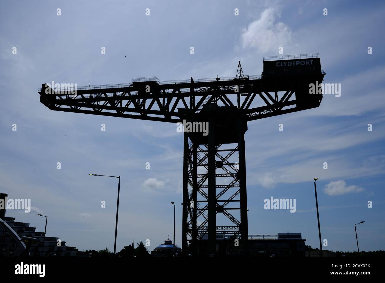 Grue Finnieston de Glasgow. Banque D'Images