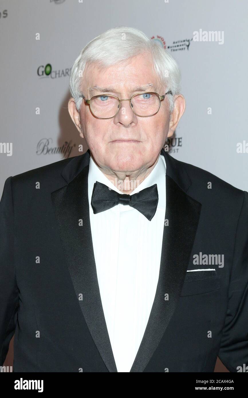 LOS ANGELES - 19 MAI : Phil Donahue à l'American Icon Awards à l'hôtel Beverly Wilshire le 19 mai 2019 à Beverly Hills, CA Banque D'Images