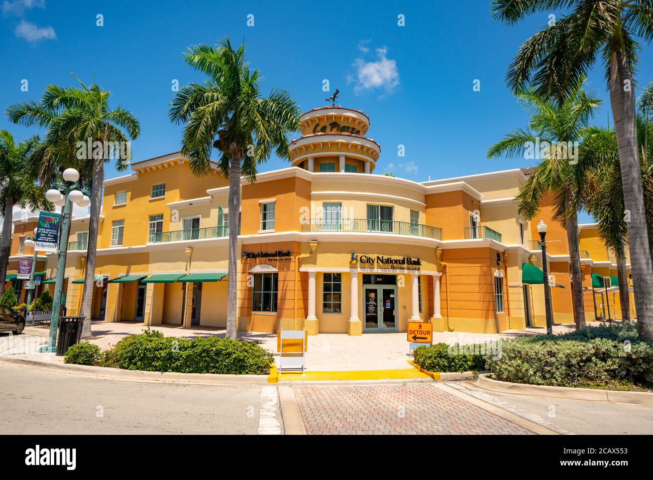Photo de City National Bank Hollywood FL Banque D'Images