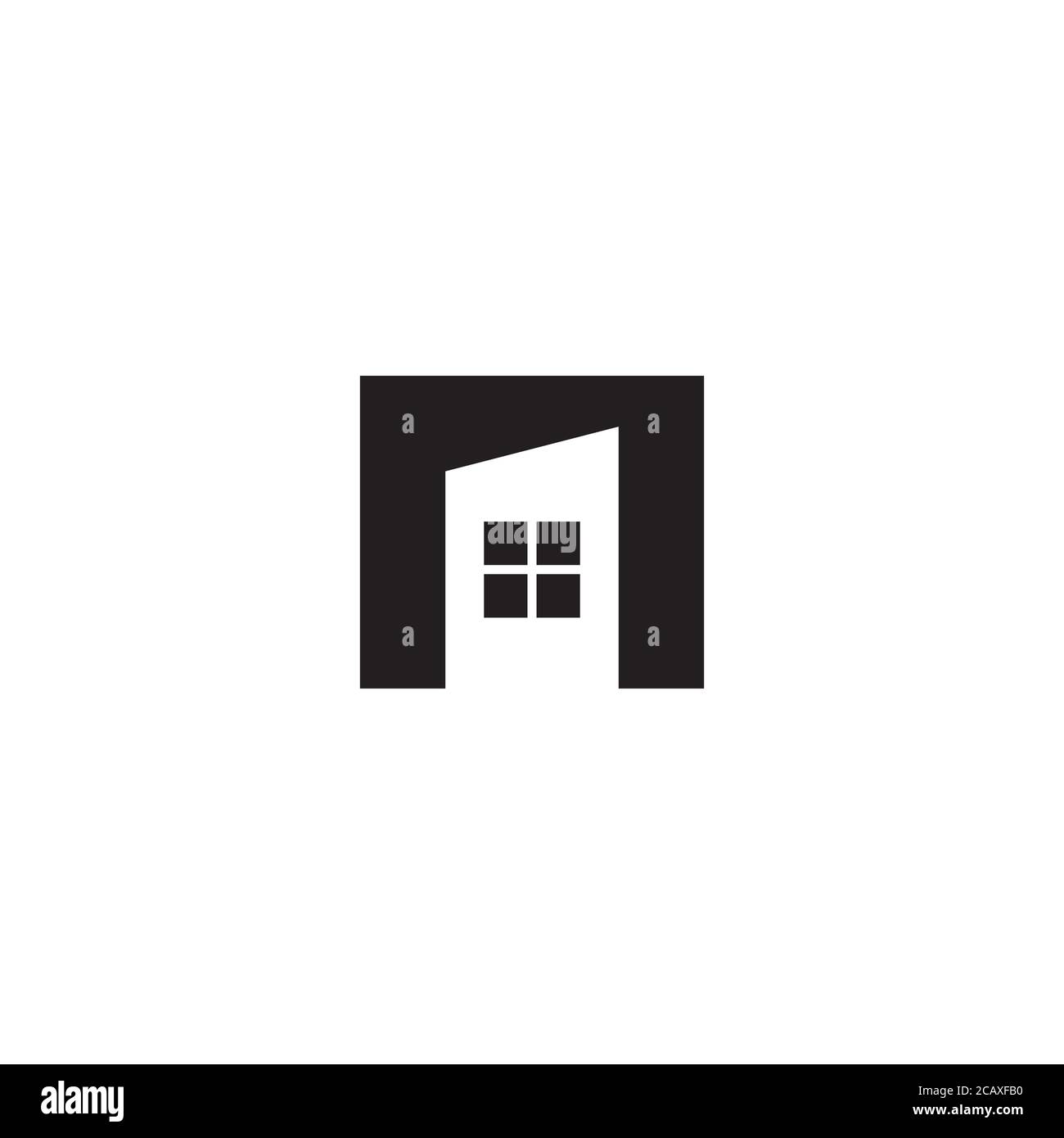 Un logo de maison moderne / design d'icône Illustration de Vecteur