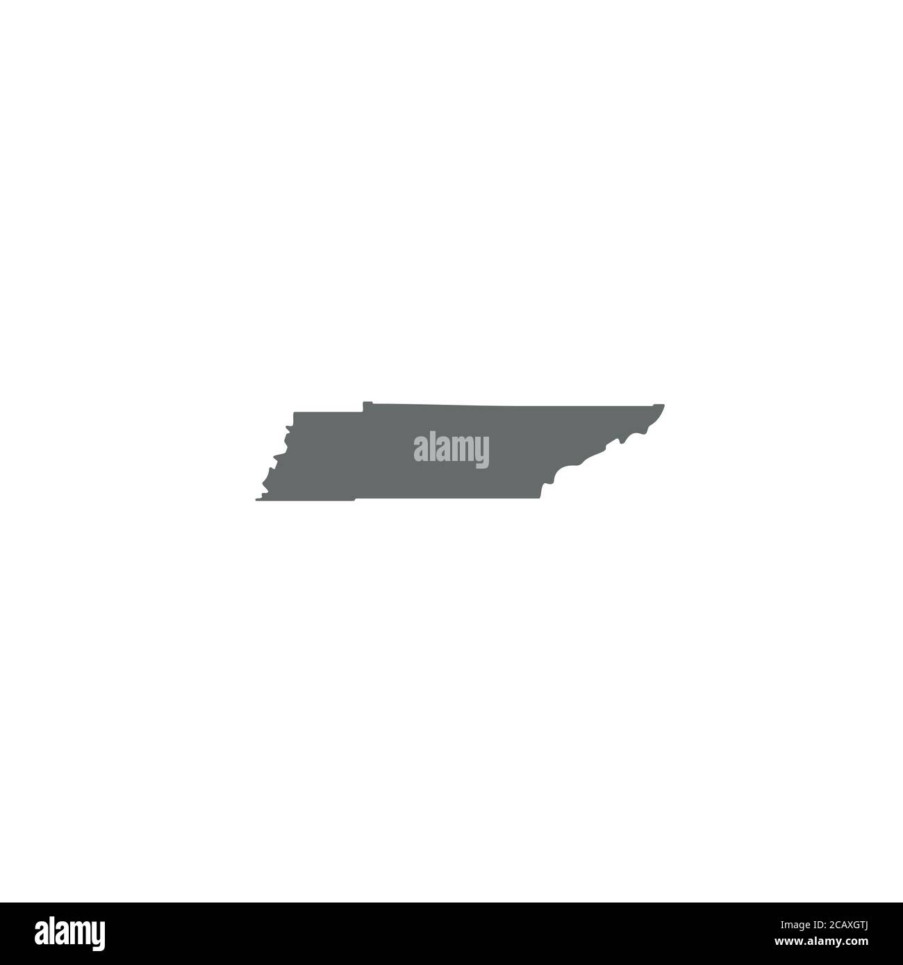 Logo Tennessee Map / icône Illustration de Vecteur