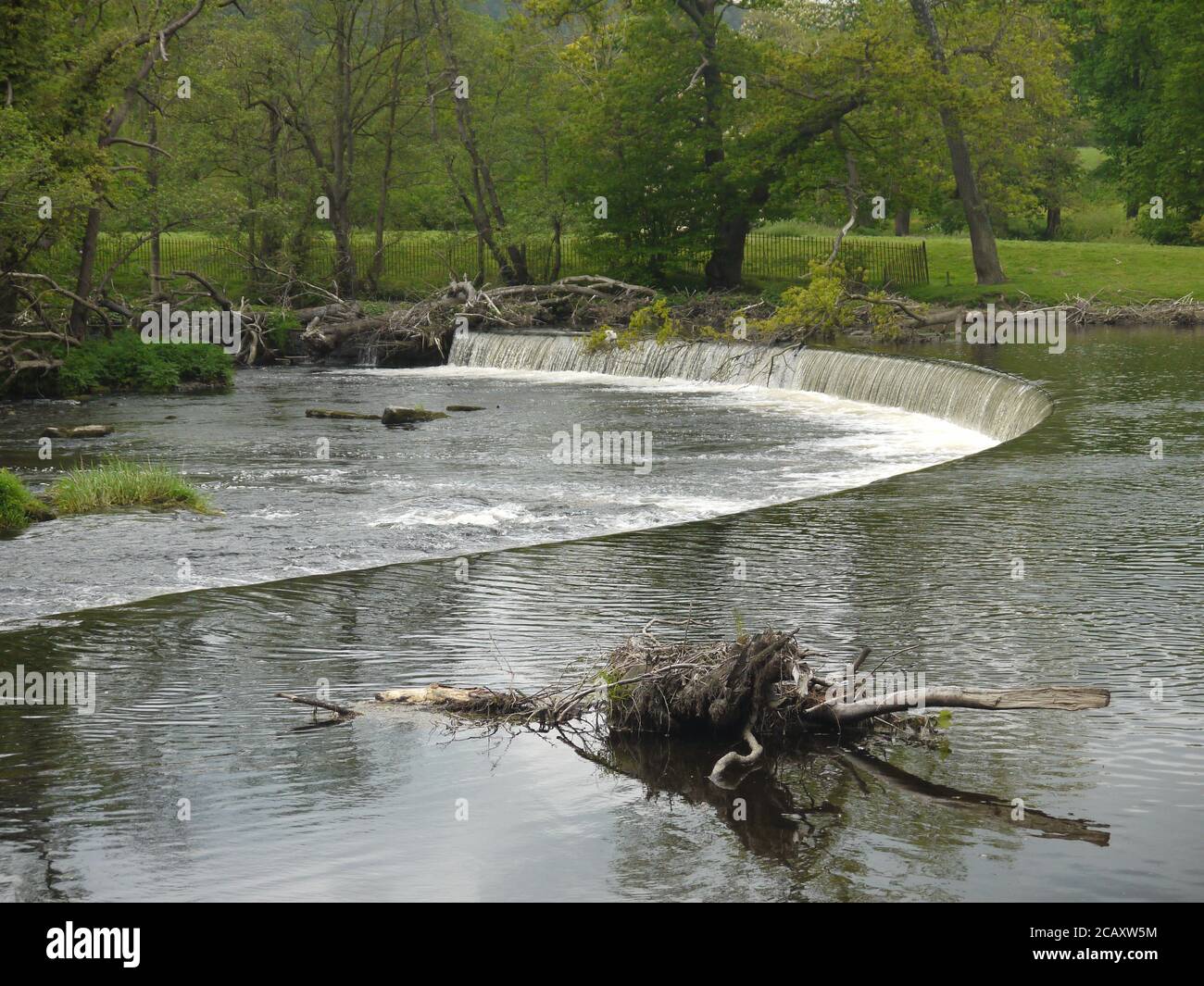 Cascade Horseshoe en Angleterre Banque D'Images