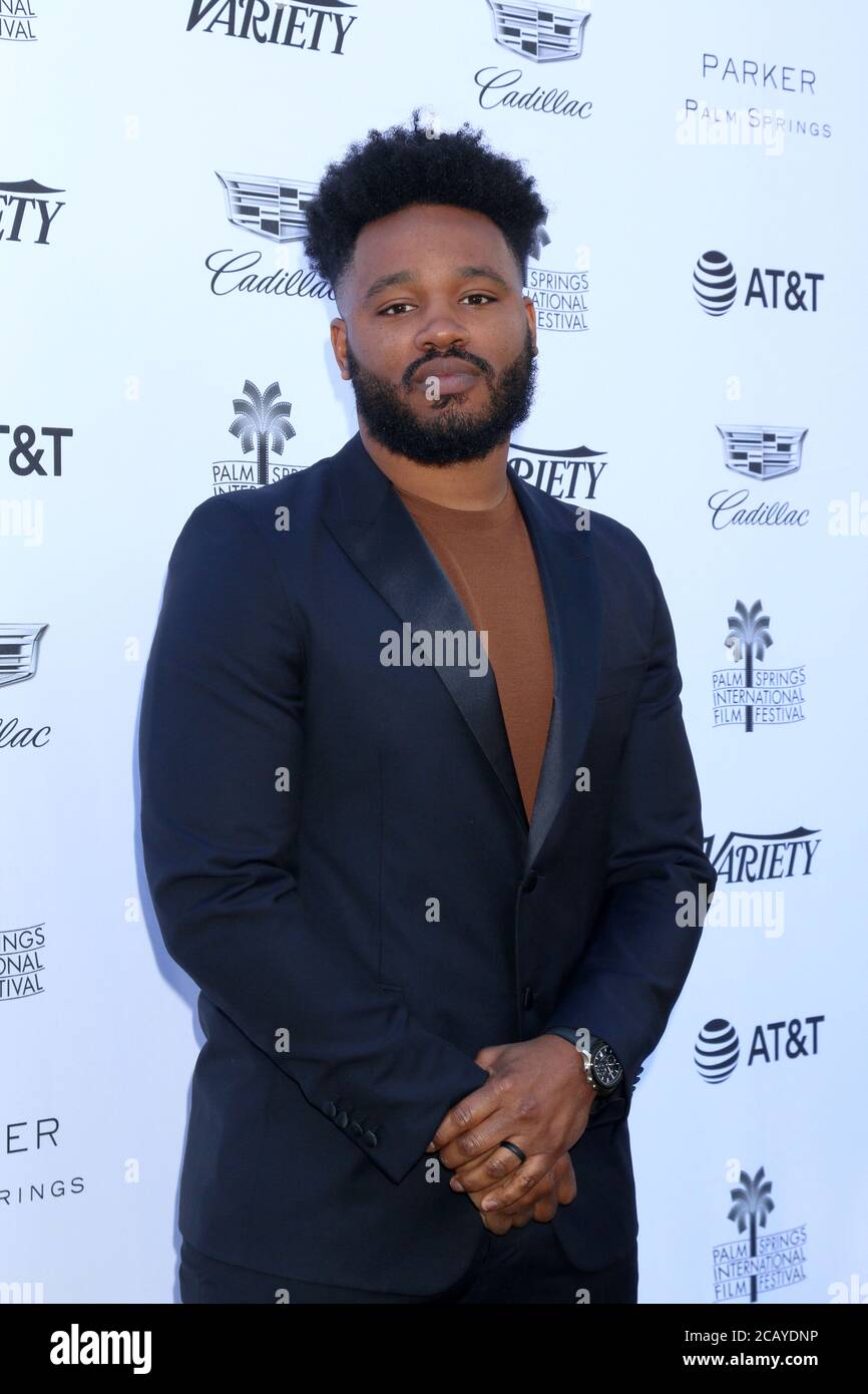 PALM SPRINGS - 4 JANVIER : Ryan Coogler à la variété's Creative impact Awards et 10 réalisateurs à regarder Brunch au Parker Palm Springs le 4 janvier 2019 à Palm Springs, CA Banque D'Images