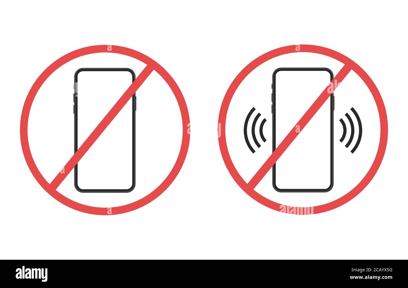 Déconnectez le téléphone et indiquez si le son est émis. Vecteur Illustration de Vecteur