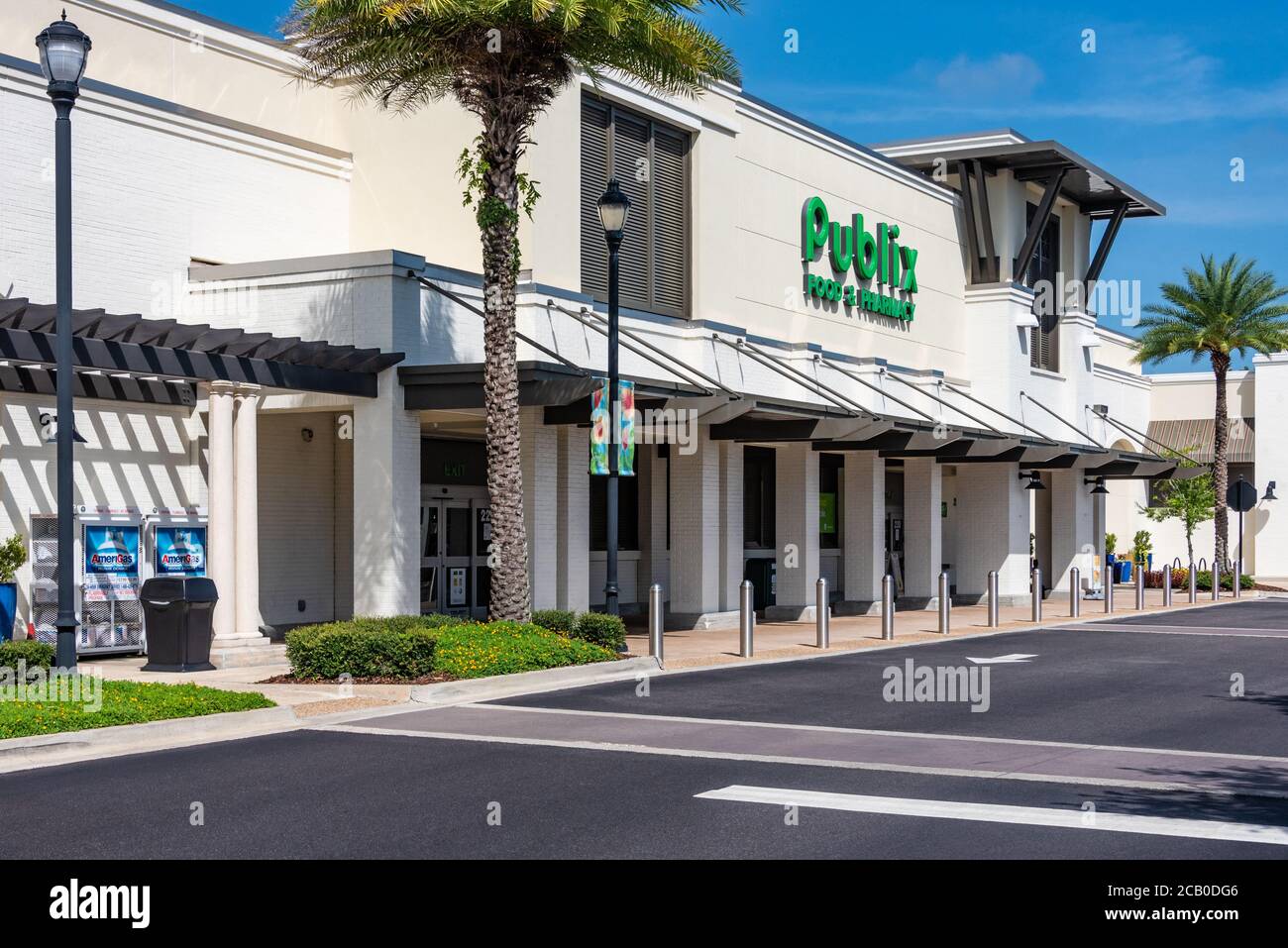Supermarché Publix Food & Pharmacy à Sawgrass Village à Ponte Vedra Beach, Floride. (ÉTATS-UNIS) Banque D'Images