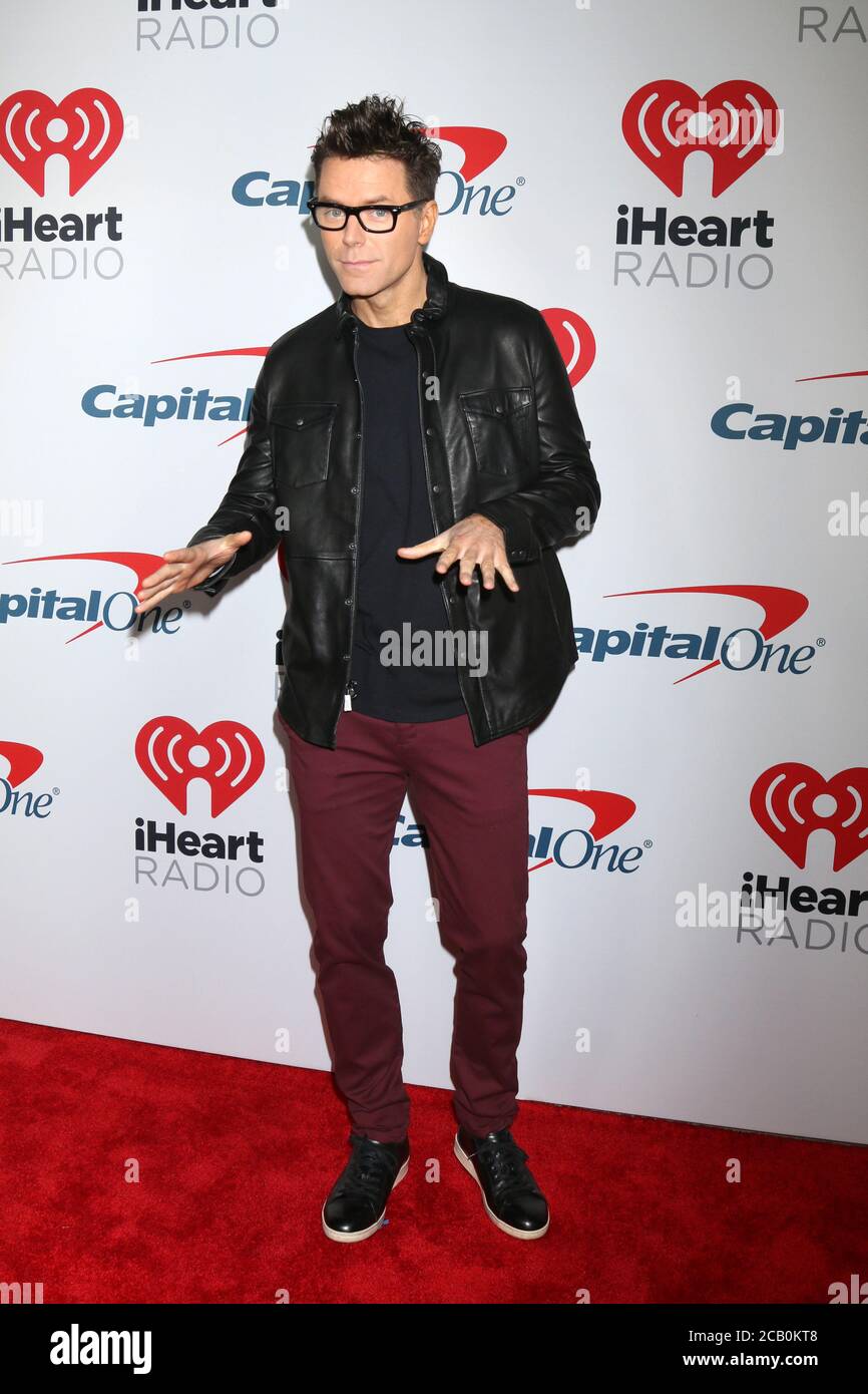 LOS ANGELES - 18 JANVIER : Bobby Bones à l'iHeartRadio Podcast Awards au iHeartRadio Theatre le 18 janvier 2019 à Burbank, CA Banque D'Images