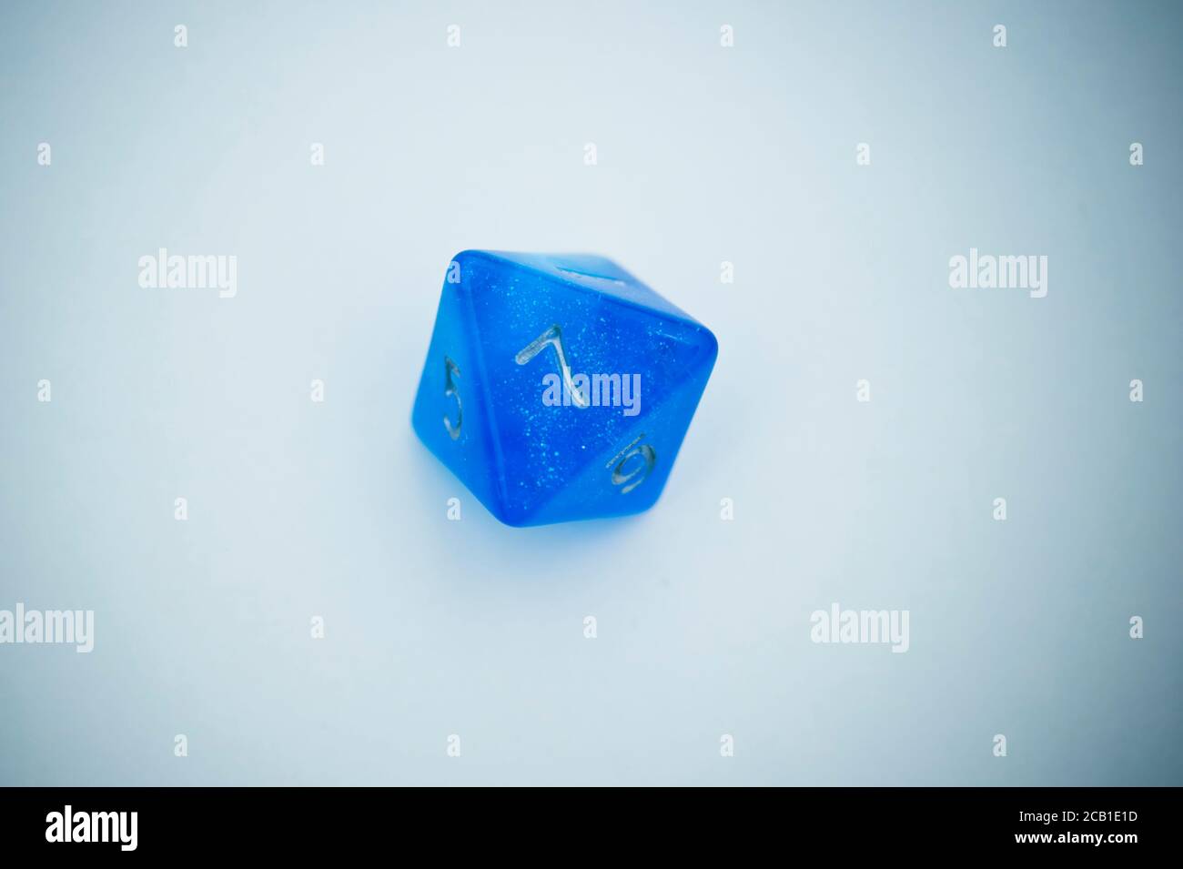 octaèdre de matrice solide platonique Banque D'Images