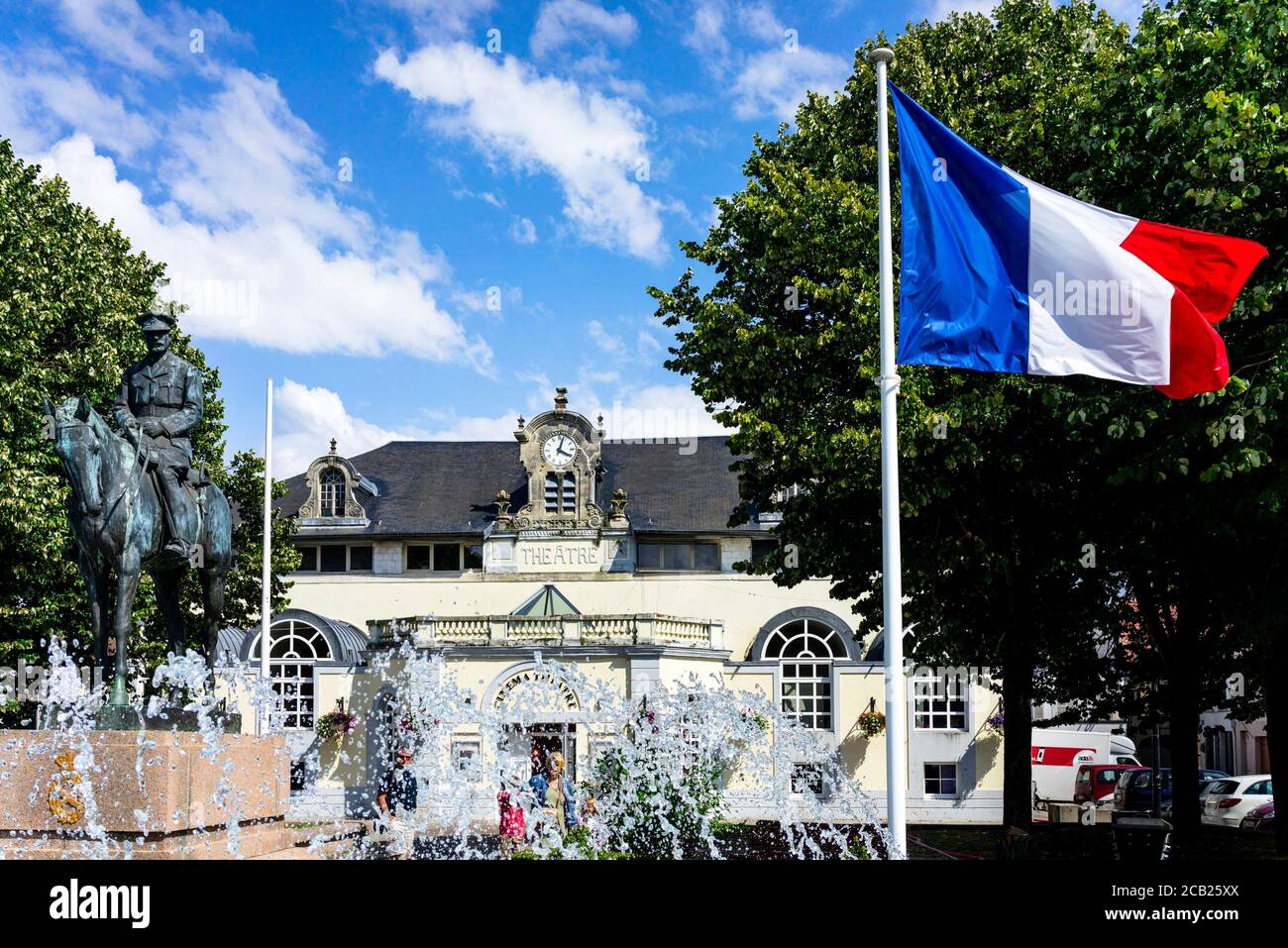 Montreuil-sur-Mer, hauts de France Banque D'Images