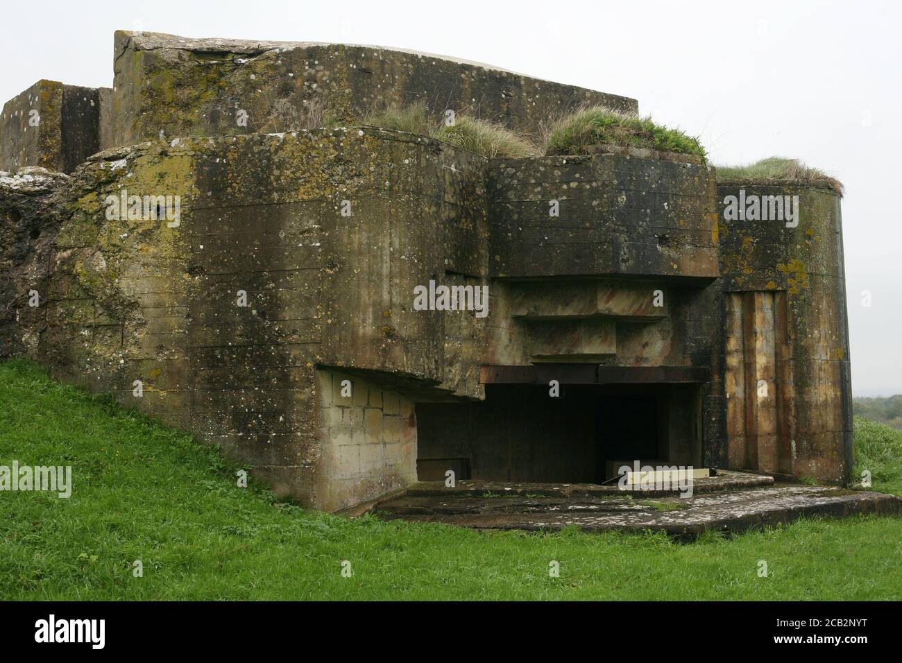 Plages de Normandie Banque D'Images