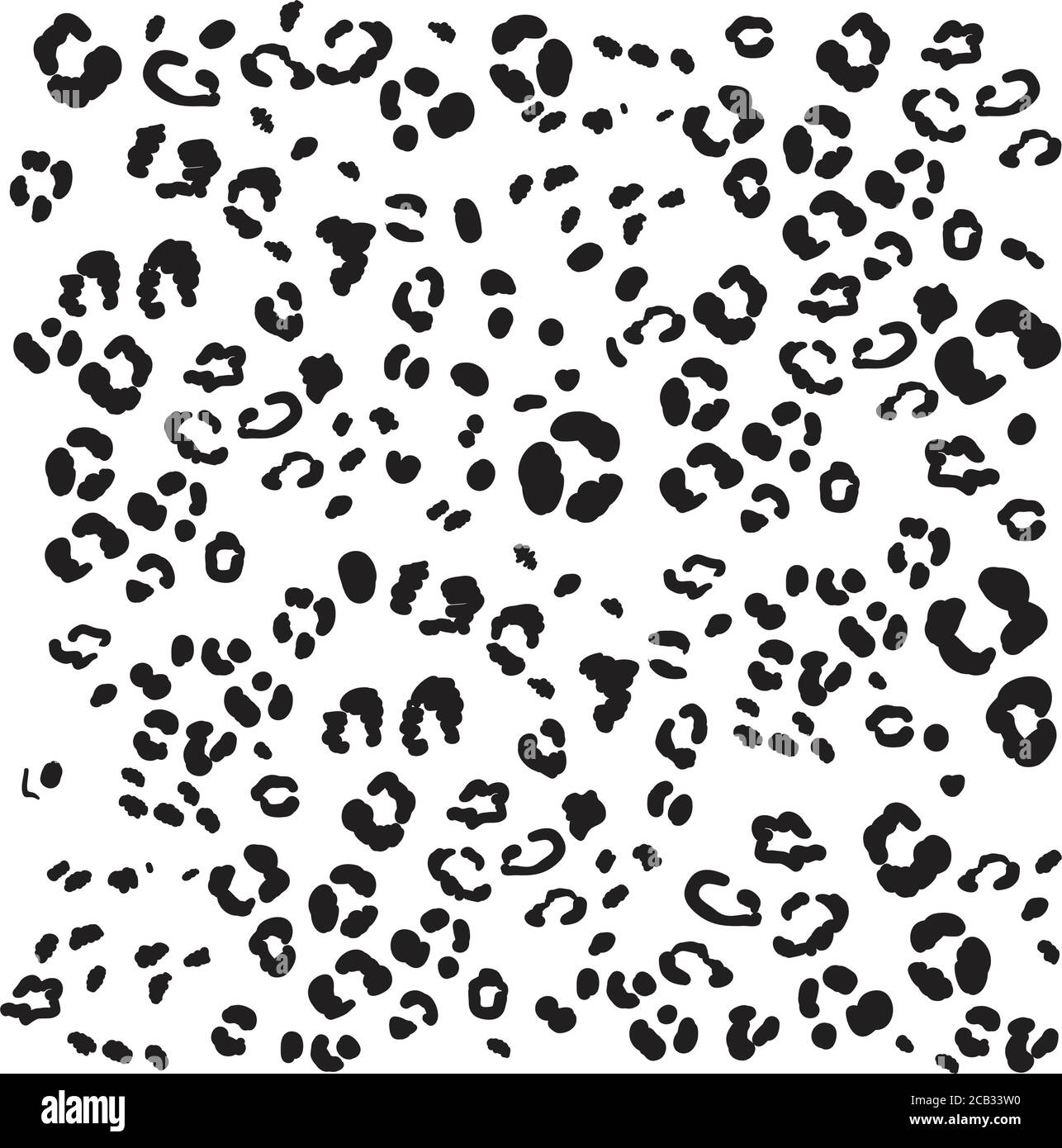 Motif à pois léopard sans coutures Illustration de Vecteur