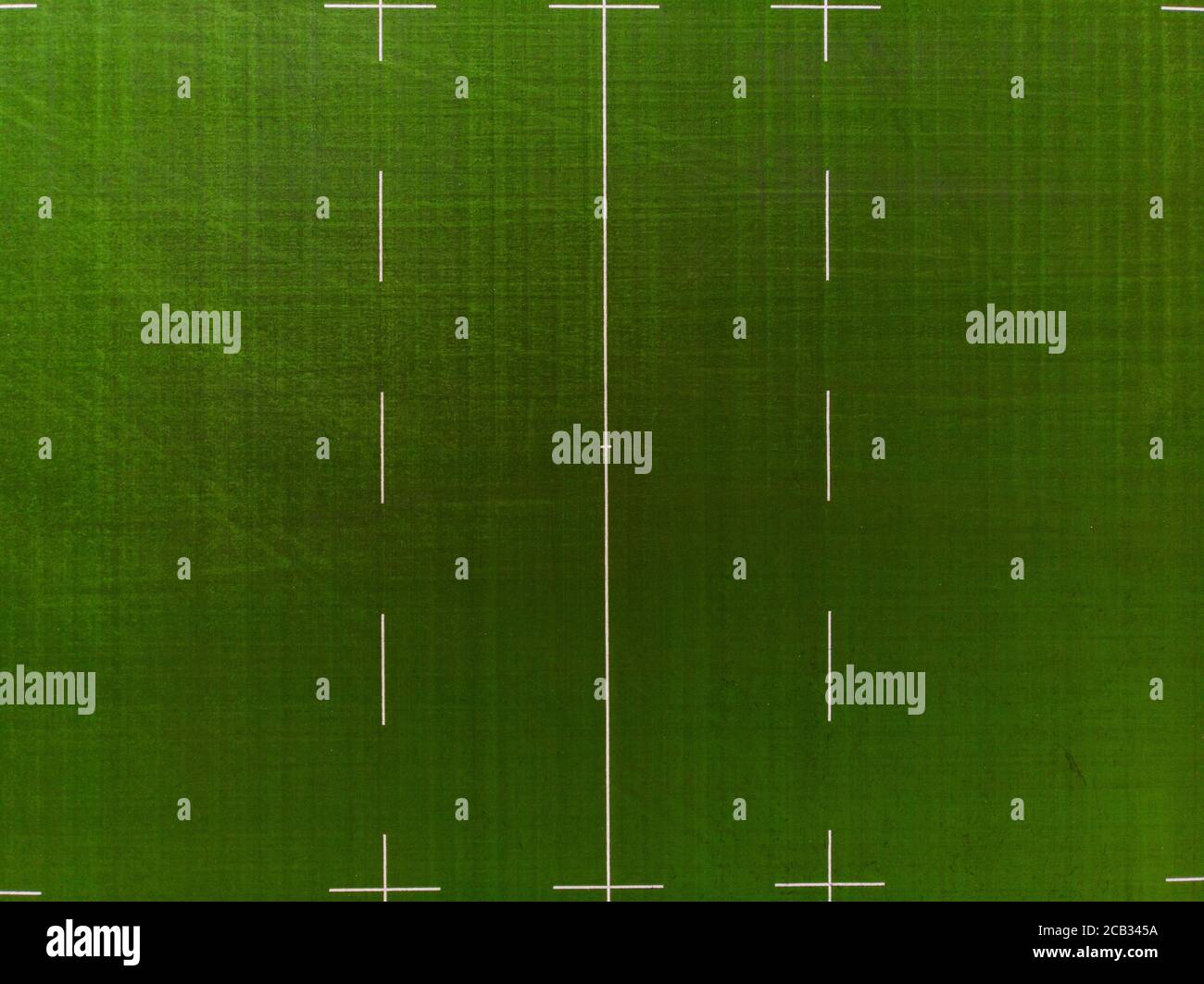 4G Angleterre Rugby Pitch, Derby Banque D'Images