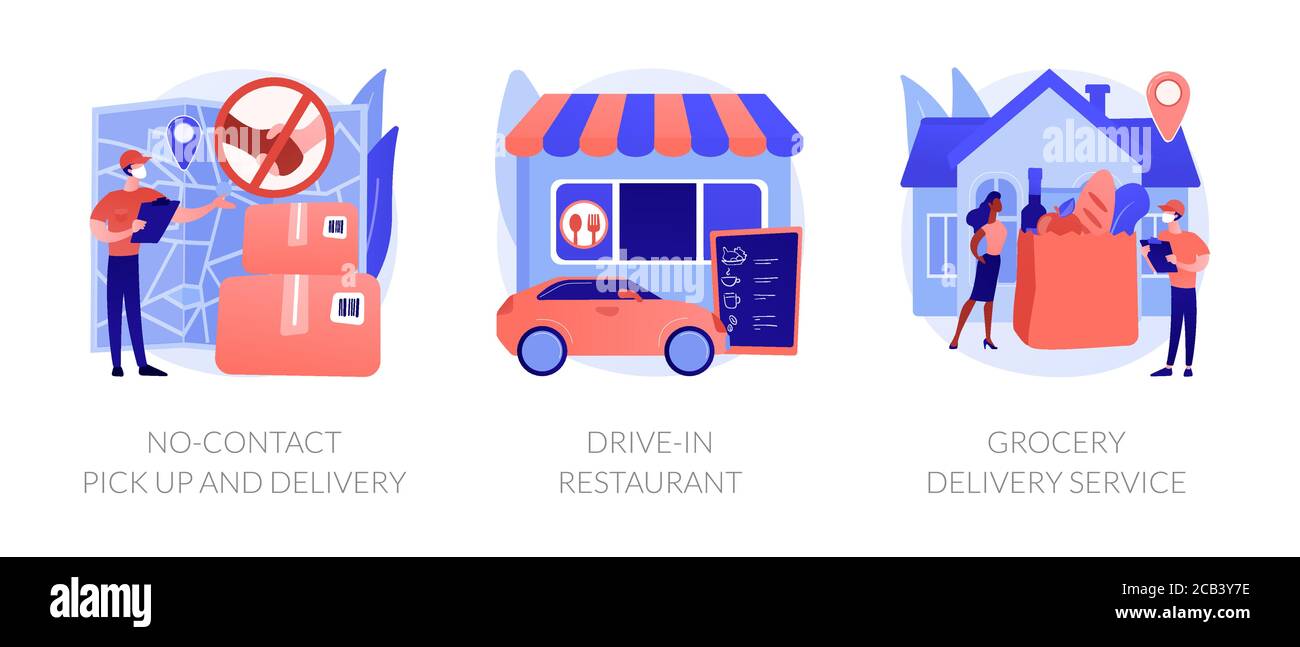 Une façon sûre d'obtenir des illustrations vectorielles abstraites de concepts alimentaires et essentiels. Illustration de Vecteur