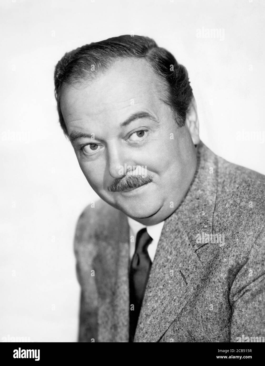 Acteur Lloyd Corrigan (1900-1969), Portrait de la tête et des épaules, 1955 Banque D'Images