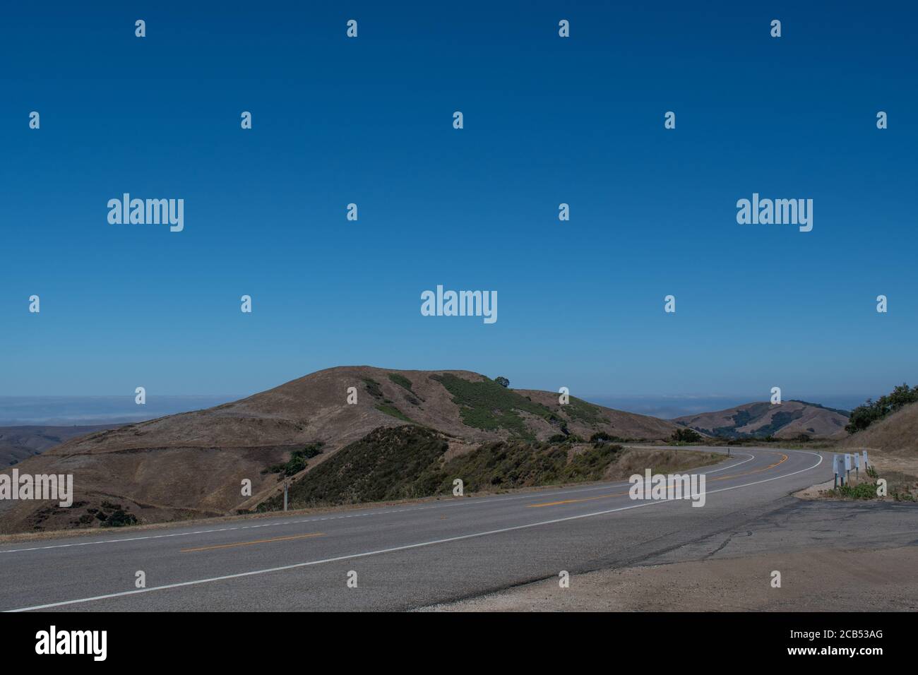 Autoroute 46 entre Morro Bay et Paso Robles Banque D'Images