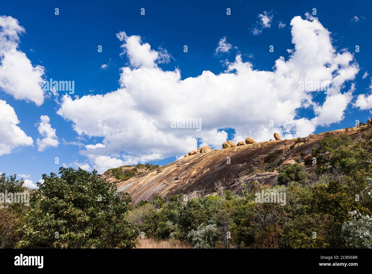 Collines de Matobo, formations rocheuses naturelles spectaculaires, art rupestre, parc national de Matobo, banlieue de Bulawayo, Matabeleland Sud, Zimbabwe, Afrique Banque D'Images
