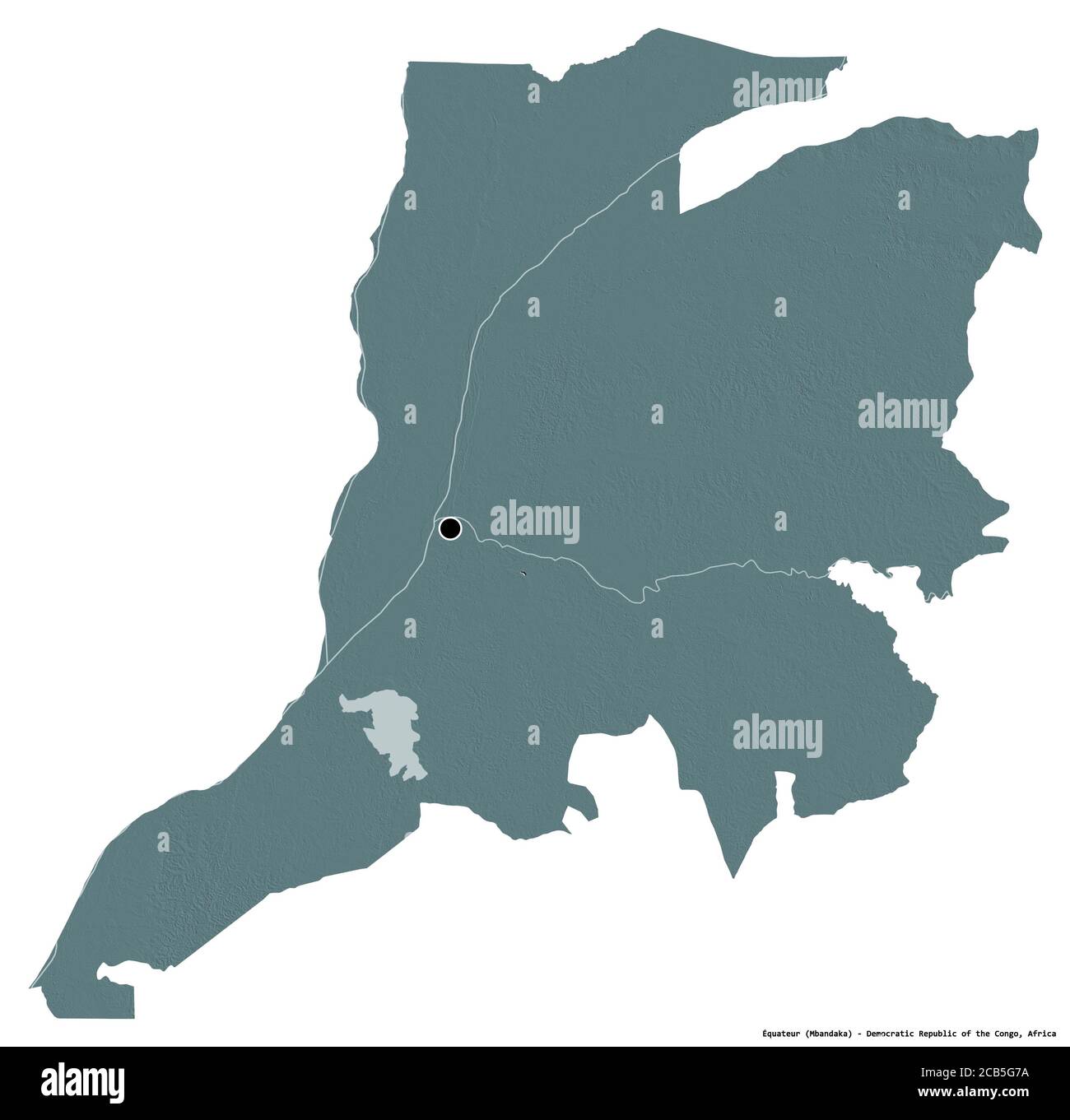 Carte de la province de l'equateur Banque de photographies et d’images ...