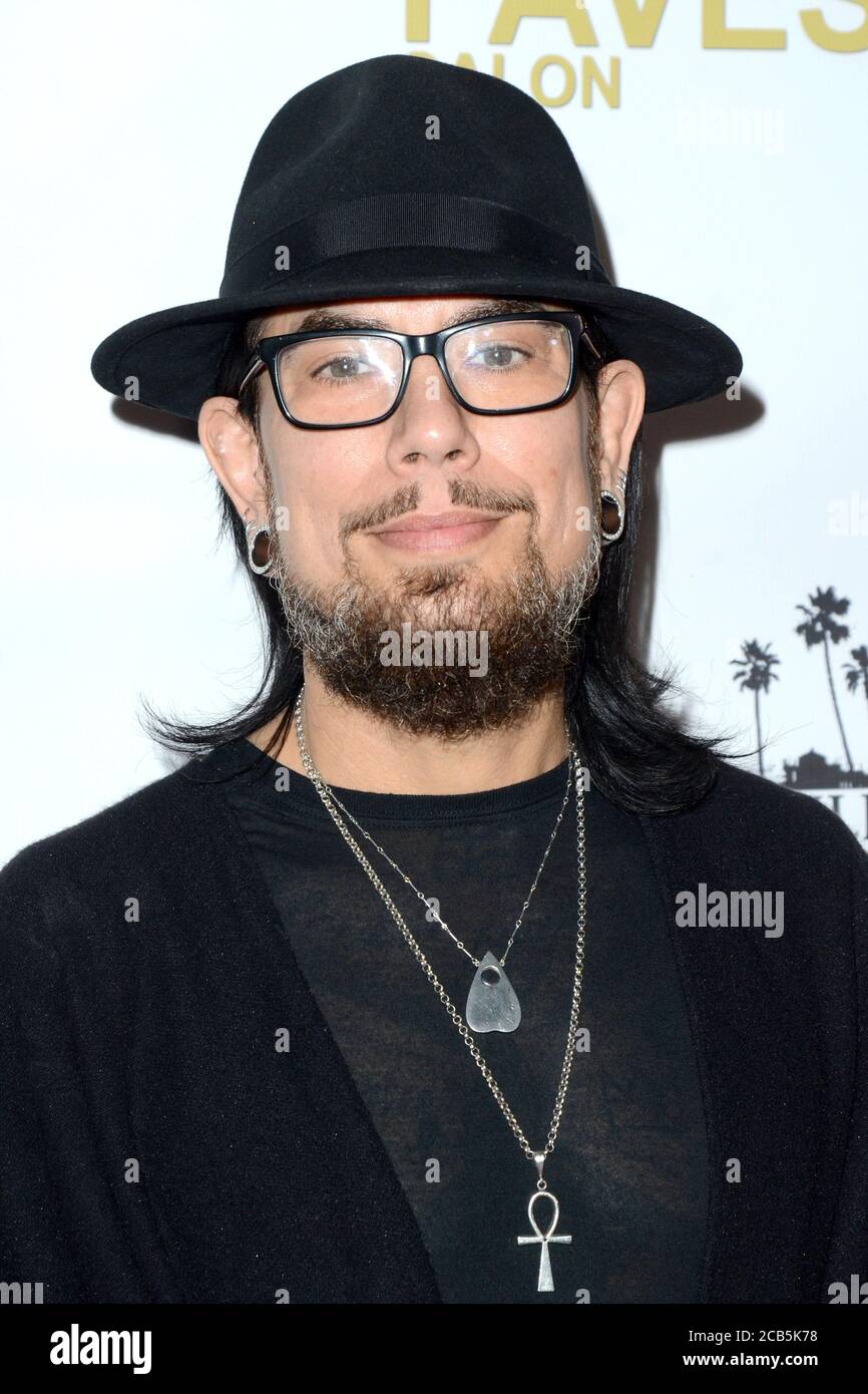 LOS ANGELES - 8 NOVEMBRE : Dave Navarro au Pop-Up Art Show par Billy Morrison et Steve Stevens au Ken paves salon le 8 novembre 2019 à West Hollywood, CA Banque D'Images