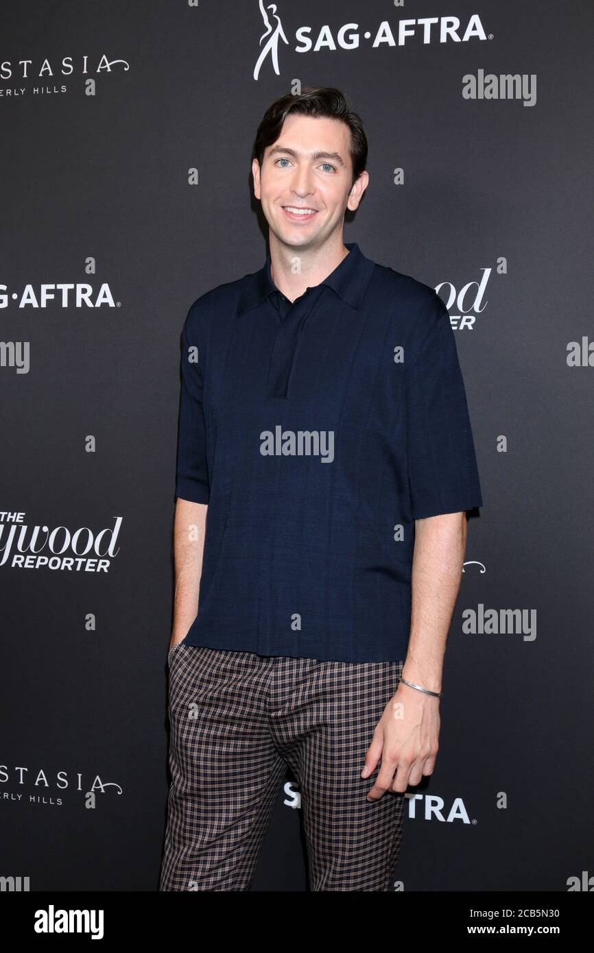 LOS ANGELES - SEP 20 : Nicholas Braun au Hollywood reporter & SAG-AFTRA 3e nuit annuelle Emmy nominés à l'Avra Beverly Hills le 20 septembre 2019 à Beverly Hills, CA Banque D'Images