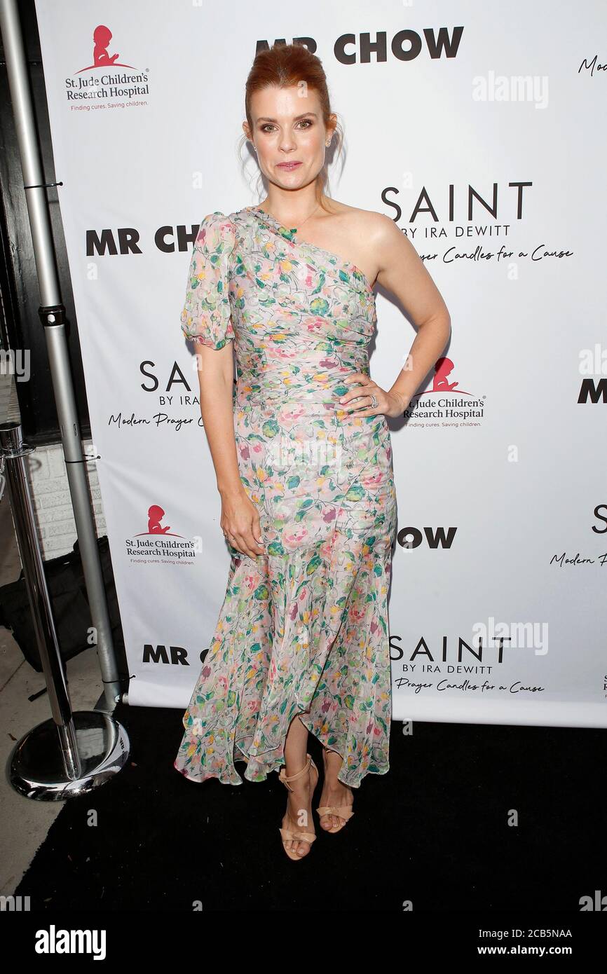 LOS ANGELES - 4 JUIN: Joanna Garcia Swisher à la SAINT moderne prière bougies pour UNE cause lancement à M. Chow le 4 juin 2019 à Beverly Hills, CA Banque D'Images