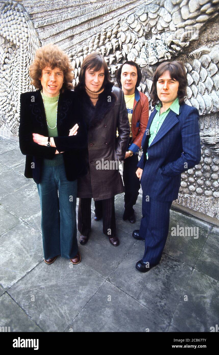 Groupe pop britannique des années 1970 Mud 1976 Banque D'Images